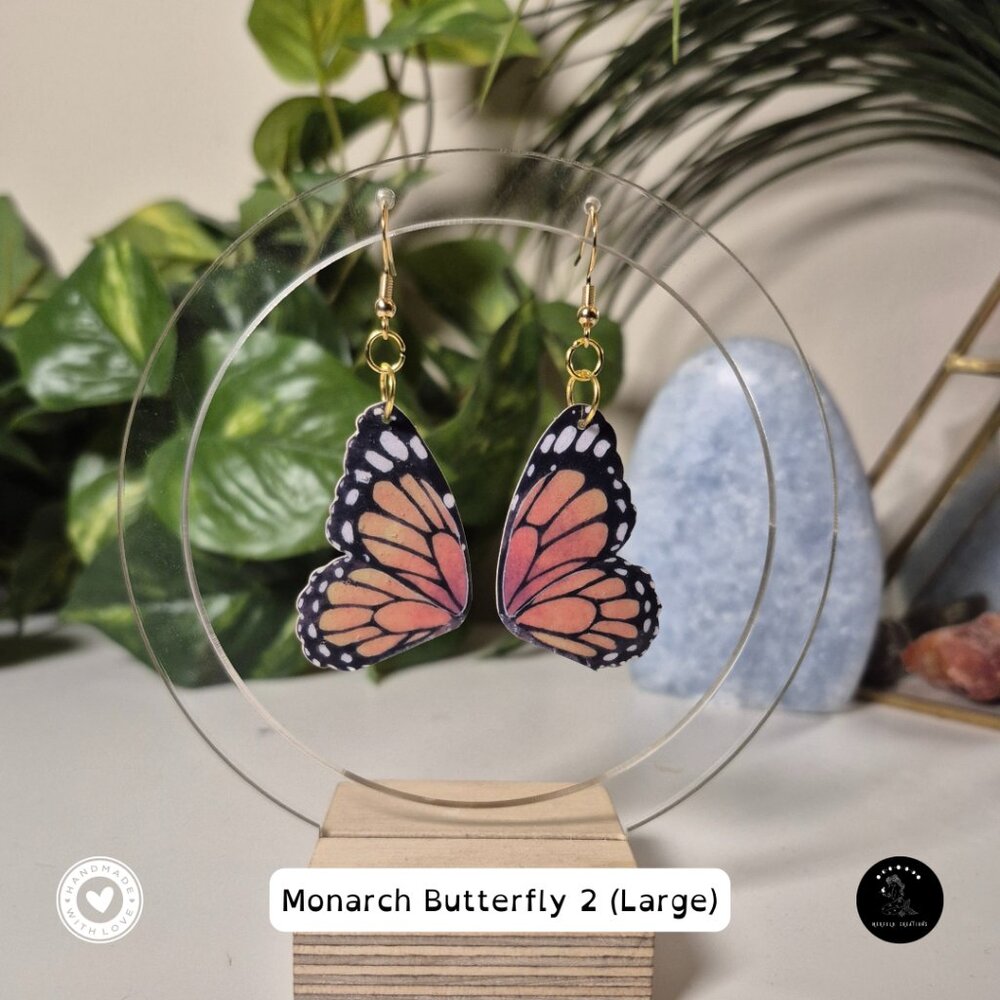 Handmade Butterfly Earrings (All Styles) - Picture 8 of 11